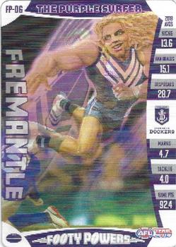 2019 AFL TeamCoach - Footy Powers #FP-06 Nat Fyfe Front
